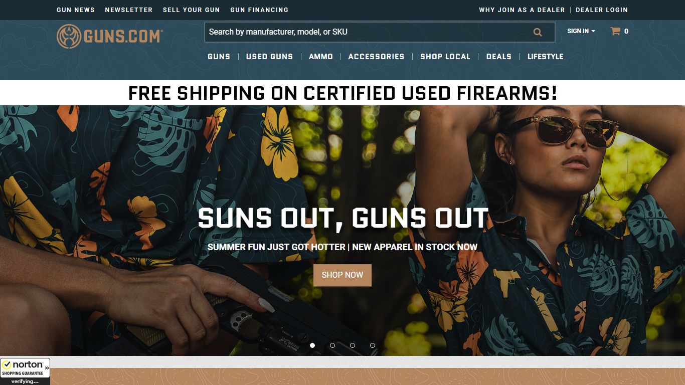 The Easiest Place to Buy Guns :: Guns.com